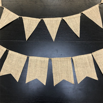 DIY Flag for Retro Decoration Decoration Decoration Environment of Kindergarten Primary School Mall