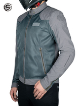 Star Knight summer new mesh riding suit mens street car motorcycle suit breathable Belt protective gear anti-drop reflection