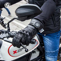 Star Knight electric heating gloves winter warm motorcycle riding skiing mountain climbing thick cold proof waterproof touch screen