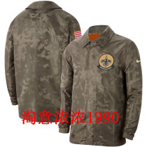 NFL New tribute version jacket New Orleans Saints Saints sports breasted top