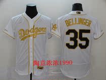Los Angeles Dodgers 35#BELLINGER Dodgers new baseball uniform men