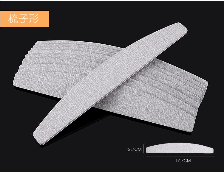 Nail Purple Heart Xám Sand Bar Công cụ Hạt mài Dải cát Thanh khắc gỗ Trang sức Wenwan đánh bóng bộ dụng cụ lấy khóe móng chân