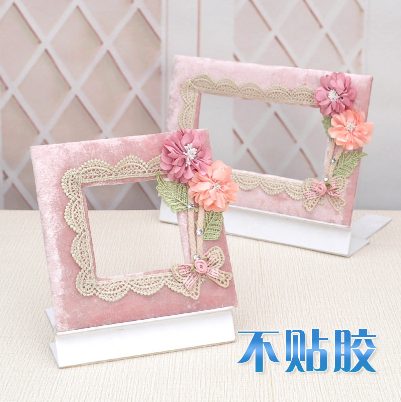 Non-stick Korean double switch wall cloth sticker art socket decorative protective cover Modern simple household socket switch cover