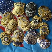 Los Angeles building badge waist badge badge military metal badge dress badge