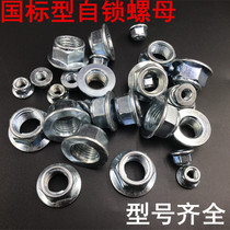 Motorcycle M10 M12 M14 M16 M16 rear axle nut Magnetic motor Self-lock with cushion nut