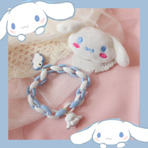 Korean small rubber band female tie head to give boyfriend Hairband simple ins forest temperament hair rope rubber band head rope