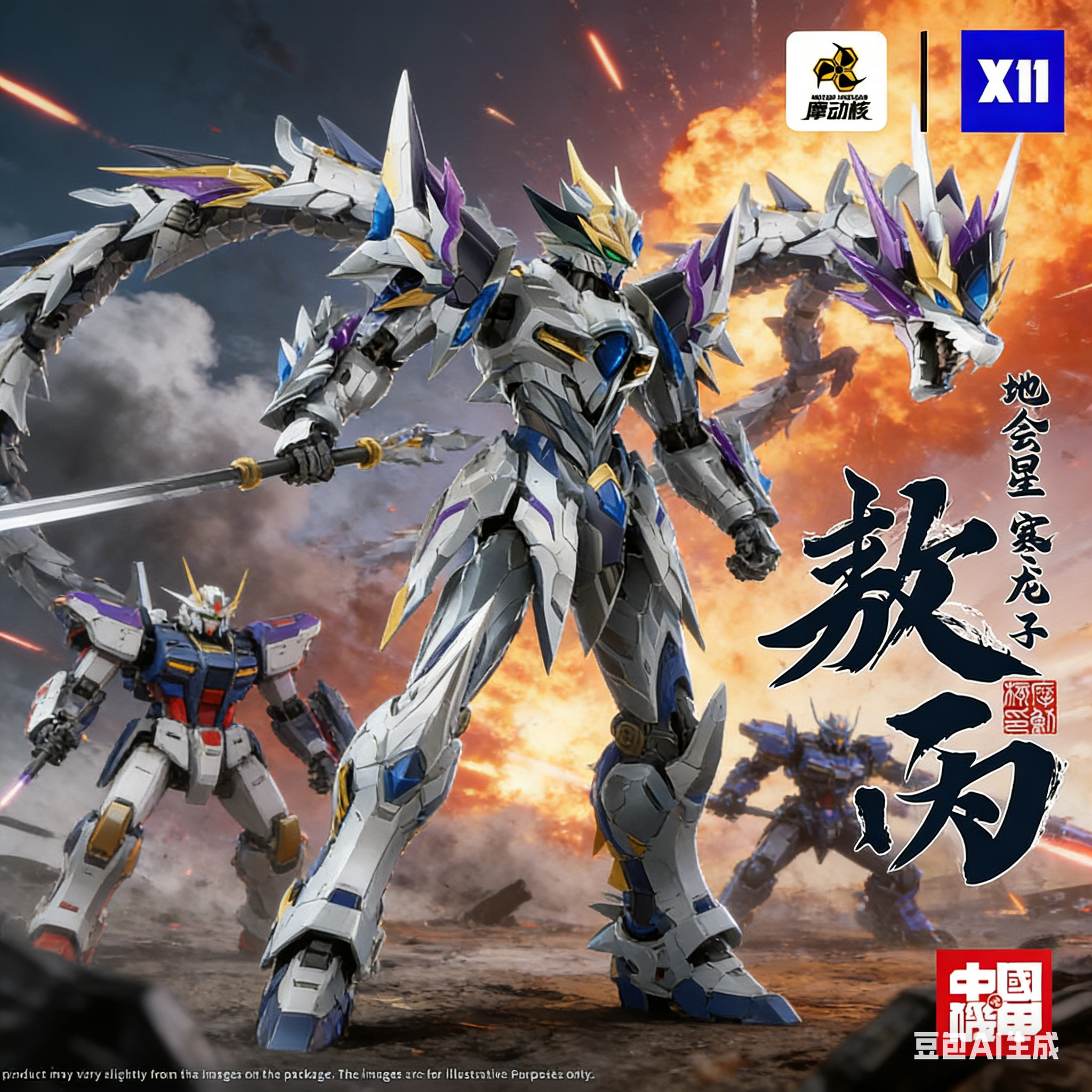 🔥摩动核拼装模型潮玩 | 现货热销 白起干将敖丙哪吒任你选 🎉-国创拼装-淘宝好物网
