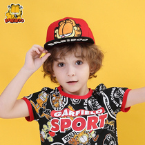 BABiBOO Garfield baby hat childrens cap sun hat for boys and girls baseball cap spring and autumn sun hat