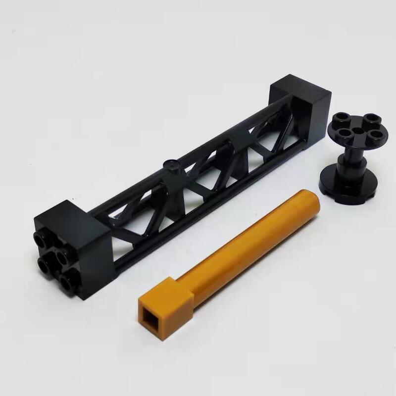Lego 43888 1×1×2 Pillar 3940B 95347 Pearl Gold Dark Gray Light Gray Yellow