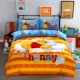 Couple hồng hello kitty gia đình giường hellokitty bốn cute girl ba mảnh vải quilt - Bộ đồ giường bốn mảnh