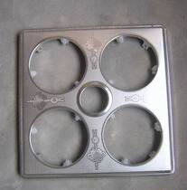 All-aluminum bath panel Bath four-lamp warm panel three-in-one bulb bath panel universal bath panel accessories