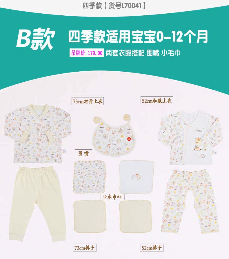 Coffret cadeau pour nouveau-né - Vêtements + Fournitures - Ref 1954616 Image 16