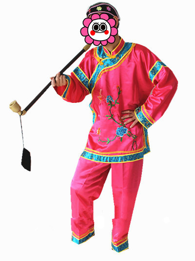 Drama matchmaker performance costume old lady matchmaker clothes local host woman yangko square dance sketch funny costume