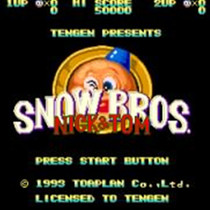 Sega Game Card MD Game Card Black Card Sega Game Card Snowman Brothers Playing Snowball Pile Snowball