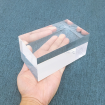 Highly transparent acrylic thickened plate 20-500mm customized laser processing plexiglass frosted UV printing production
