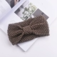Tóc bồng bềnh Hàn Quốc mũ len đỏ dệt kim headband nữ phụ kiện tóc ngọt ngào vẻ đẹp ngọt ngào nữ tiara headband rộng vành phụ kiện tóc cho bé gái