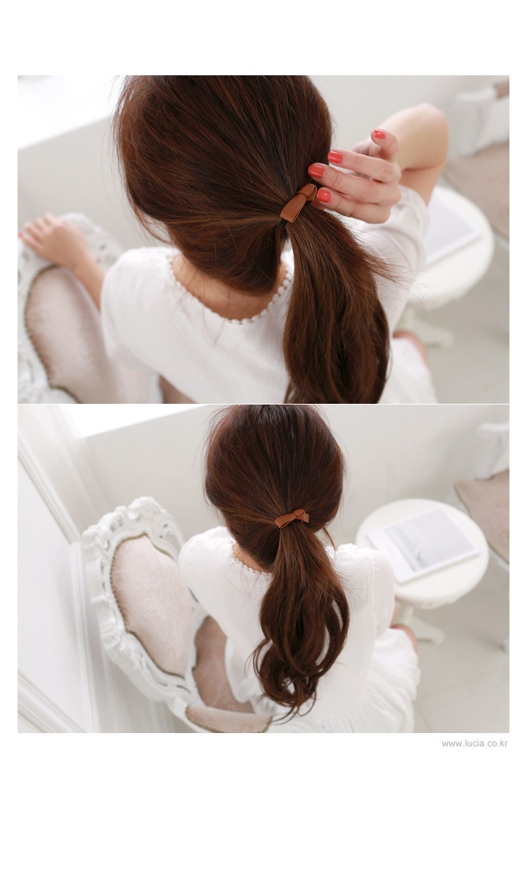 Accessoire coiffure en cuir - Ref 1202548 Image 8