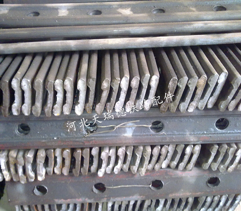 Fish tail plate Light track splinter coal mine splinter 22 kg track splint model is complete