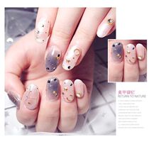 Nail jewelry Star Moon rivet star moon mixed nail patch tool 2019 new nail style