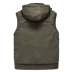 Xe jeep vest nam vest vest dày mùa thu và mùa đông cotton vest vest cotton giản dị vest đa túi áo ba lỗ tập gym nam Áo vest cotton