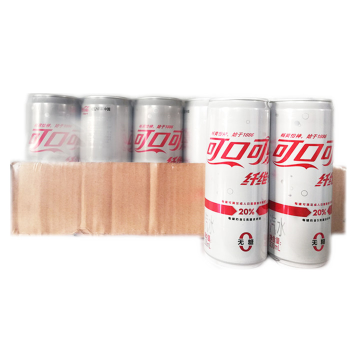 Coca-Cola fiber cola sugar-free 330ml * 24 cans of carbonated net red soda cola Jiangsu, Zhejiang, Shanghai and Anhui