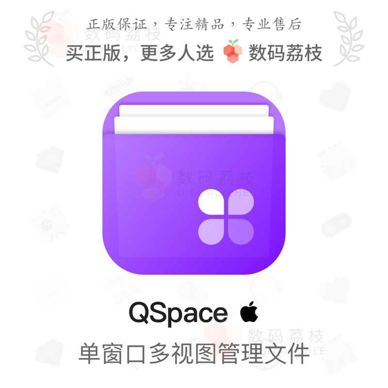 Qspace [Mac] Multi-View File Manager Professional Version with Extended Features Supports M1 Qspace