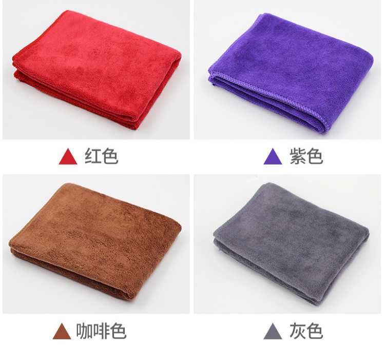 Đồ dùng trong xe hơi, rửa xe, khăn, dày, thấm nước, không xơ, kích thước, vải lau, giẻ lau chùi sợi - Sản phẩm làm sạch xe cọ rửa xe oto