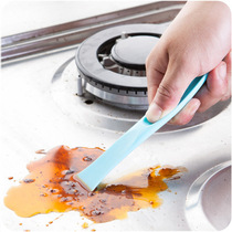 Kitchen gas stove decontamination double-head scraper gap stain decontamination shovel scraper can opener