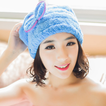 Hair cap super absorbent dry hair towel enlarged and thickened hair quick dry bag towel shower cap wipe headscarf