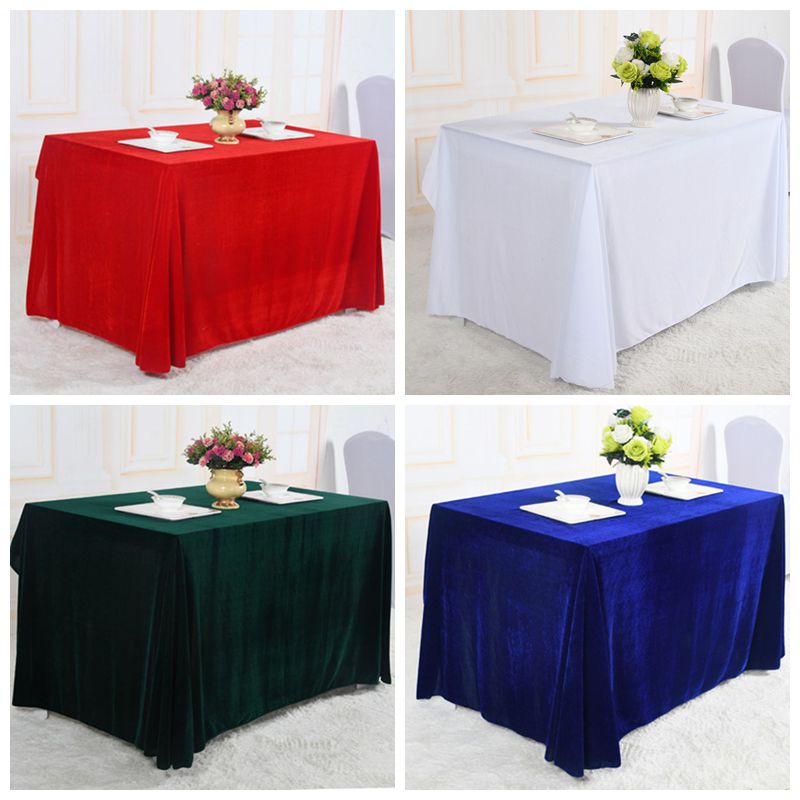 Sale company meeting European-style velvet Zhuo skirt sign-in table desk cloth exhibition club Zhuotai hotel tablecloth skirt