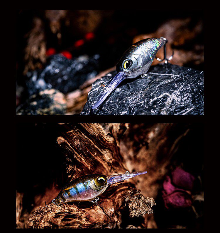 Дорожные суб- приманки ravencraft鸦语路亚饵小胖子crank掘进者远投溪流水库竞技假饵