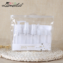 Oops Lamela 6 pieces travel empty bottle set PET cosmetics sample bottled spray bottle LM206