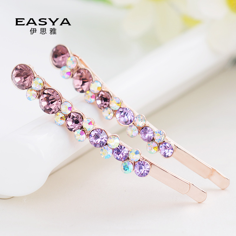 Ay, one word jacket water drilling butterfly shape and the Han version of the female hair and one word Liu Haijie clip