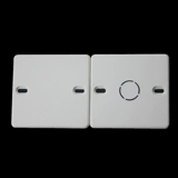 Цветовая линейная коробка крышка пластиковая темная коробка защитная крышка для проводки белая крышка крышки восьмиугольная 86 тип 86 ПВХ красный