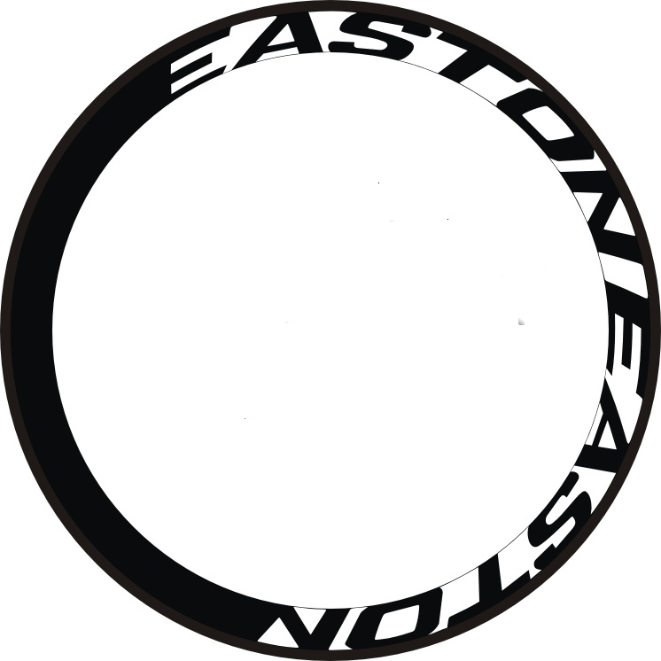 Bicycle sticker road bike EASTON circle sticker 27 inch 700C wheel sticker with words