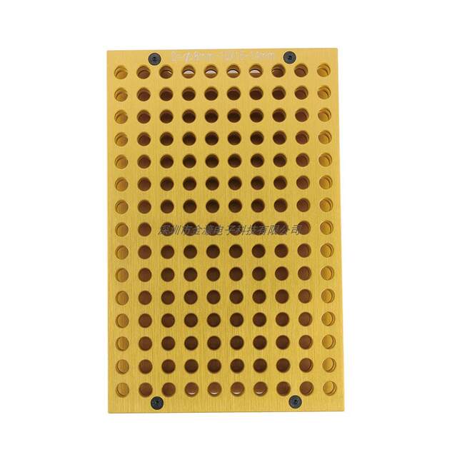 D-8mm aluminum alloy multi-porous plate high temperature resistant heat sink