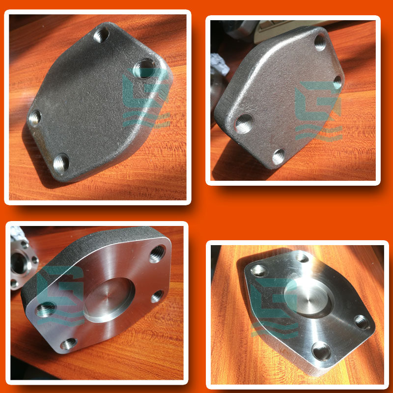 sae flange cover without groove -6000PSI-sae flange flow stopper-sae flange blind plate