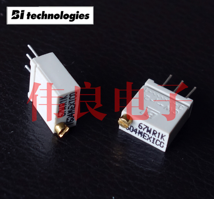 The cornerstone of amplifier pre-stage stability and good sound The United States BI adjustable resistor (a variety of values) oxygen-free copper pin