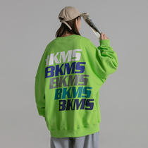 Mint Planet 2021 spring new national tide original colorful letter sweater female tide hip hop neutral style top