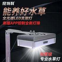 Niteli full spectrum LED aquatic lamp bracket magic lamp tube holder fish tank explosion algae clip lamp dimmable lamp plate square lamp