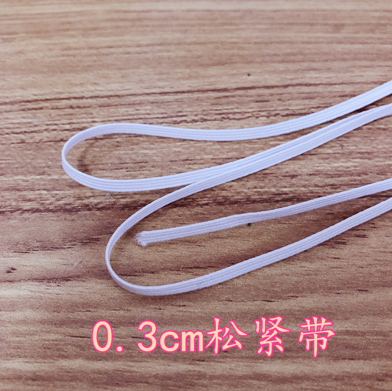 (3mm elastic band) BJD SD DD small cloth ob11 salon baby with baby clothes fabric accessories DIY handmade accessories