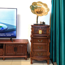 Karaoke gramophone retro living room European vinyl record player old-fashioned big horn singing flow sound machine B08