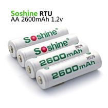 5 AA rechargeable battery Ni-MH low self-release 1 2V large capacity 2600 durable remote control mouse toy battery