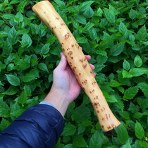 Taiko Climatology Plaid Original Wooden Stick Tai Chi Ruler Massage Stick Inside Body Anti Body Wooden Stick Hammer Back Knocks Instrumental Martial Art Short Stick