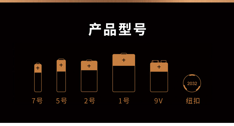 金霸王 5号/7号碱性电池 12节 图10