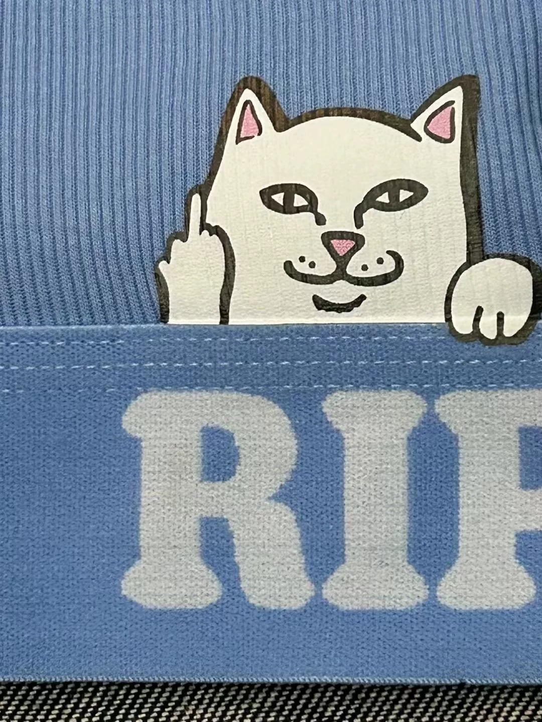 [【YOKOSHOP】Американский трендовый бренд RIPNDIP вульгарная котик-подпалка underwear спортивное белье]