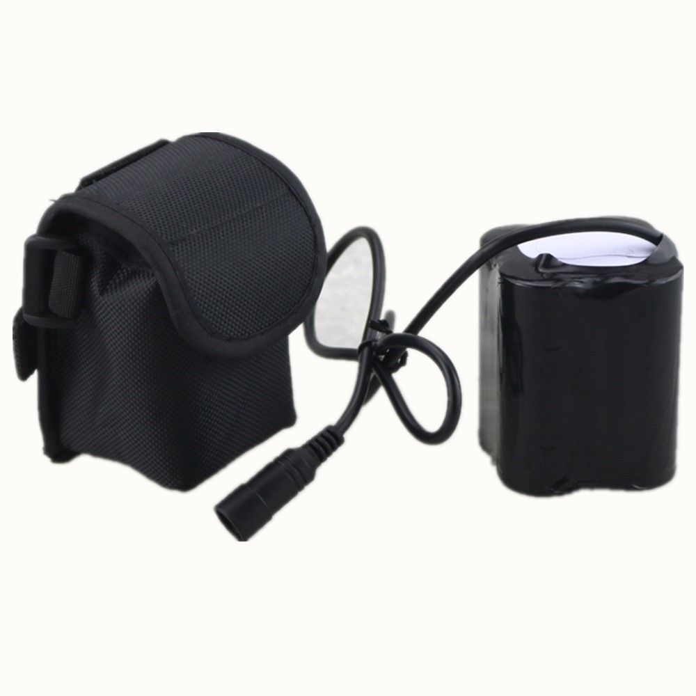 Bicycle light headlight universal 4 2v lithium batteries 4 26650 battery packs 8 4v high capacity 20000mah