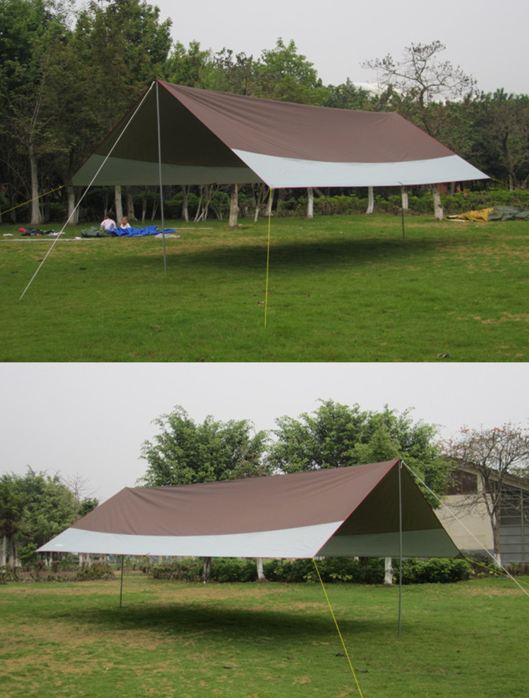 Tán quá khổ lều cắm trại ngoài trời lều chống nắng đơn giản 58 mưa nhựa bạc pergola mái hiên - Lều / mái hiên / phụ kiện lều lều cắm trại