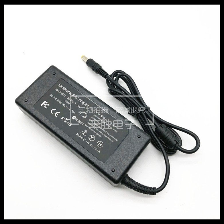 Suitable for macro-based 19V4 74 power supply connector 5 5 * 1 7 laptop charger