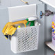 Cabinet door wall-mounted storage box without punching holes in bathroom kitchen bathroom storage rack hanging door rear storage rack storage tool